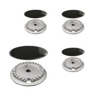 Kit Queimador + Espalhador Electrolux 4 Bocas 56se/56st/56ut