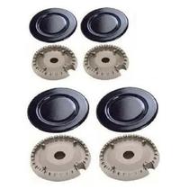 Kit Queimador + Espalhador Fogao Brastemp Active - 4 Bocas