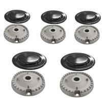 Kit Queimador+espalhador Para CookTop Consul 5 Bocas - 5BPRT