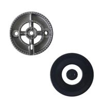 Kit queimador+espalhador para fogão atlas/esmaltec/itatiaia