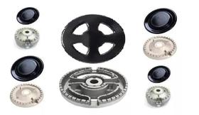 Kit Queimador+espalhador Para Fogão Brastemp Bfs5 - 5 Bocas Kit Queimador+espalhador Para Fogão Brastemp Bfs5 - 5 Bocas