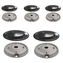 Kit queimador + espalhador para fogão brastemp bfs5tar - 5b Kit queimador + espalhador para fogão brastemp bfs5tar - 5b