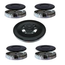 Kit queimador + espalhador para fogão continental 5b - fc5vp