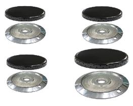 Kit queimador + espalhador para fogão electrolux 52sm / 52sg