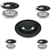 Kit queimador+espalhador para fogão itatiaia vitrum 5 bocas Kit queimador+espalhador para fogão itatiaia vitrum 5 bocas