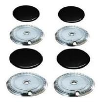 Kit Queimador + Espalhador Peças Fogão Itatiaia Star 4 Bocas Kit Queimador + Espalhador Peças Fogão Itatiaia Star 4 Bocas