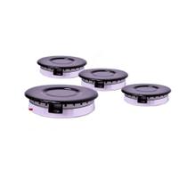 Kit Queimadores + Espalhadores Sabaf Para Cooktop 4 Bocas Kit Queimadores + Espalhadores Sabaf Para Cooktop 4 Bocas