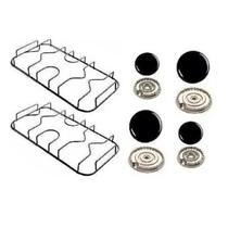 Kit Queimadores + Grelhas Fogão Consul Facilite - 2pq + 2gd