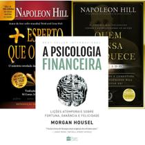 Kit QUEM PENSA ENRIQUECE: O LEGADO, A PSICOLOGIA FINANCEIRA e Mais Esperto que o Diabo