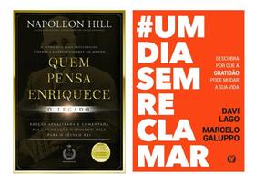 KIT: Quem pensa enriquece - O legado + UMDIASEMRECLAMAR