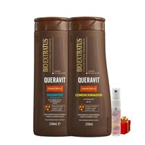Kit Queravit 1 Shampoo Hidratante 1 Condicionador + Presente Lourre 15ml