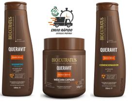 Kit Queravit Bio Extratus Repara Danos 3 Produtos 500ml Kit Queravit Bio Extratus Repara Danos 3 Produtos 500ml