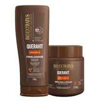 Kit Queravit finalização capilar 1 Máscara 250ml 1 Finalizador 200ml Kit Queravit finalização capilar 1 Máscara 250ml 1 Finalizador 200ml