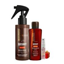 Kit Queravit finalização e umectação capilar 1 MegaSpray 1 Cristal líquido 60ml + Presente Lourre 15ml