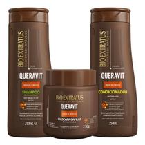 Kit Queravit limpeza capilar 1 Shampoo Antirresíduos 1 Condicionador 1 Máscara 250ml Kit Queravit limpeza capilar 1 Shampoo Antirresíduos 1 Condicionador 1 Máscara 250ml