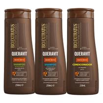Kit Queravit limpeza capilar 1 Shampoo Hidratante 1 Shampoo Antirresíduos 1 Condicionador Kit Queravit limpeza capilar 1 Shampoo Hidratante 1 Shampoo Antirresíduos 1 Condicionador