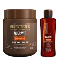 Kit Queravit umectação capilar 1 Máscara 500ml 1 Cristal líquido 60ml