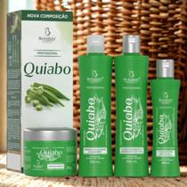 Kit Quiabo - Shampoo, Condicionador, Máscara e Creme de Pentear - Bio Instinto