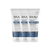 Kit Raavi Hidratante Corporal Diabet Hidra C/3 200g Kit Raavi Hidratante Corporal Diabet Hidra C/3 200g
