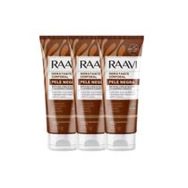 Kit Raavi Hidratante Corporal Pele Negra C/3 Un 200g Kit Raavi Hidratante Corporal Pele Negra C/3 Un 200g