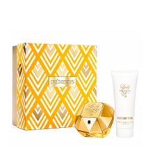 Kit Rabanne Lady Million Feminino - Eau de Parfum 80ml + Body Lotion 100ml Kit Rabanne Lady Million Feminino - Eau de Parfum 80ml + Body Lotion 100ml