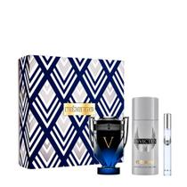 Kit Rabanne Masculino - Invictus Victory Elixir Parfum Intense 100ml + Invictus Eau de Toilette 10ml + Desodorante 150ml Kit Rabanne Masculino - Invictus Victory Elixir Parfum Intense 100ml + Invictus Eau de Toilette 10ml + Desodorante 150ml