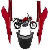 Kit Rabeta Central Traseiro Lateral Honda Cg Titan 160 Vermelho Pimenta 2024