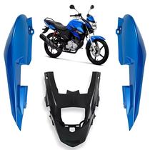 Kit Rabeta Completa Lateral Traseira Azul Ys Fazer 150 2014 2015