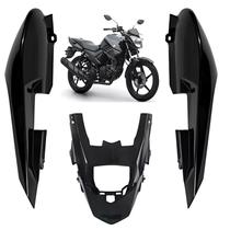 Kit Rabeta Completa Lateral Traseira Preto Brilho Ys Fazer 150 2014 2015 2016 2017 2018 2019 Kit Rabeta Completa Lateral Traseira Preto Brilho Ys Fazer 150 2014 2015 2016 2017 2018 2019