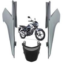 Kit Rabeta Lateral Central Traseira Honda Cg Titan 160 Prata Iron Nail 2022 2023 2024