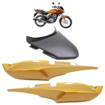 Kit Rabeta Traseira CG 150 Titan Flex 2010 Laranja 3 Peças