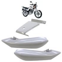 Kit Rabeta Traseira Yes 125 2007 2008 2009 2010 2011 2012 2013 2014 2015 2016 2017 3 Peças Sem Pintura Acabamento Liso