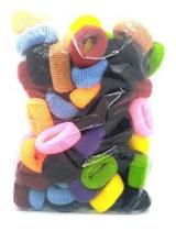 Kit Rabicó Xuxão De Cabelo Grossa Colorido 20 Peças