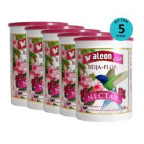 Kit Ração Alcon Club Beija Flor Néctar 600g Com 5 unidades
