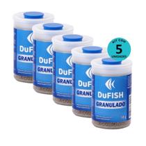 Kit Ração Alcon Dufish Granulado P/ Peixes Ornamentais 50g C/ 5 unidades