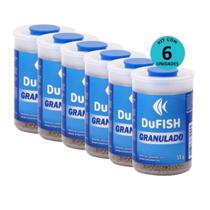 Kit Ração Alcon Dufish Granulado Para Peixes Ornamentais 50g Com 6 unidades