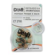 Kit Ração Artificial e Anzol Celta E.V.A Aromatizado CT 2600