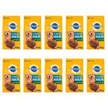 Kit Ração para Cães Carne e Vegetais 10 Pacotes - Pedigree