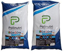 Kit Ração Poli-nutri CK2 e CK3 de 15Kg cada Carpa Kinguio Kit Ração Poli-nutri CK2 e CK3 de 15Kg cada Carpa Kinguio