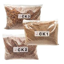 Kit Ração Polinutri Ck1 Ck2 Ck3 a granel - 500g cada Kit Ração Polinutri Ck1 Ck2 Ck3 a granel - 500g cada