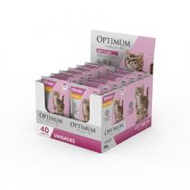 Kit Ração Úmida Optimum Sachê para Gatos Filhotes Frango 40 Unidades Kit Ração Úmida Optimum Sachê para Gatos Filhotes Frango 40 Unidades
