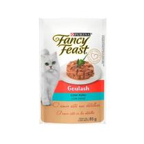 Kit Ração Úmida para Gatos Fancy Feast Goulash Peru 15 Pacotes - PURINA