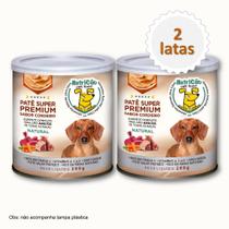 Kit Ração Úmida Patê Natural Cães Adultos Sabor Cordeiro NutriCão Pet Food Max Benefíc Ração Molhada Kit Ração Úmida Patê Natural Cães Adultos Sabor Cordeiro NutriCão Pet Food Max Benefíc Ração Molhada