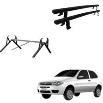 Kit Rack Bagageiro De Teto Palio Exceto Novo Palio Todos Os Anos 2 Portas + Porta Escada (NÃO FURA TETO) Kit Rack Bagageiro De Teto Palio Exceto Novo Palio Todos Os Anos 2 Portas + Porta Escada (NÃO FURA TETO)