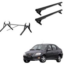 Kit Rack Bagageiro De Teto Prisma Até 2012 4 Portas + Porta Escada (NÃO FURA TETO) Kit Rack Bagageiro De Teto Prisma Até 2012 4 Portas + Porta Escada (NÃO FURA TETO)