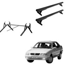 Kit Rack Bagageiro De Teto Santana Após 1992 + Porta Escada (NÃO FURA TETO) Kit Rack Bagageiro De Teto Santana Após 1992 + Porta Escada (NÃO FURA TETO)
