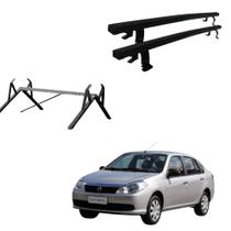 Kit Rack Bagageiro De Teto Symbol Após 2009 4 Portas + Porta Escada (NÃO FURA TETO) Kit Rack Bagageiro De Teto Symbol Após 2009 4 Portas + Porta Escada (NÃO FURA TETO)