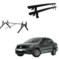 Kit Rack Bagageiro De Teto Voyage Todos Os Anos + Porta Escada (NÃO FURA TETO) Kit Rack Bagageiro De Teto Voyage Todos Os Anos + Porta Escada (NÃO FURA TETO)