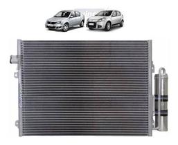 Kit Radiador Condensador Renault Sandero / Logan Até 2012