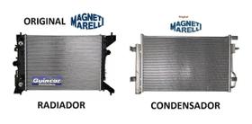 Kit Radiador E Condensador Spin 17 Á 18 Automático Original Kit Radiador E Condensador Spin 17 Á 18 Automático Original